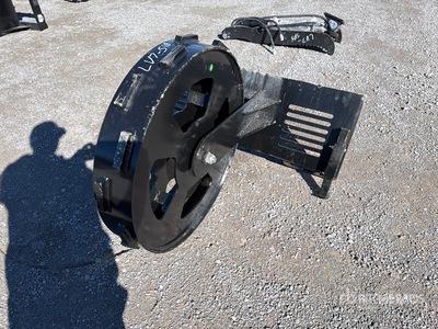 2026 GIYI GY-MCW45 34 in Skid Steer Steering Mechanical Compator Wheel (Unused)