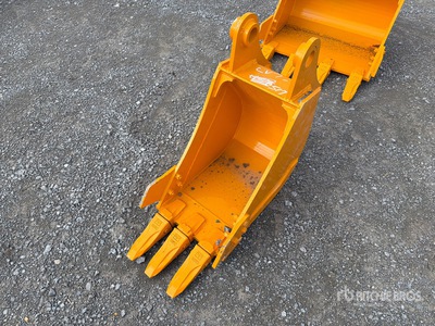 2026 GIYI GY-BK 12 in Digging Excavator Bucket - Fits Cat 305 (Unused)