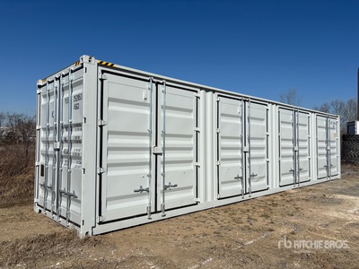 2026 40 ft High Cube Multi-Door 40 Ft One-Way High Cube Storage Container
