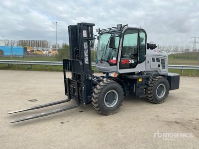 2026 JQ POWER CPC35 3500 kg 4x4 Rough Terrain Forklift (Unused)