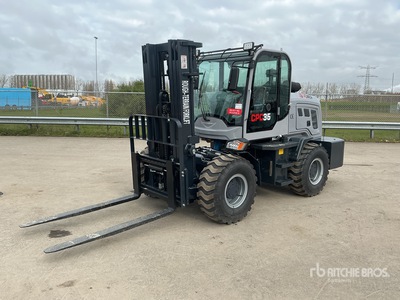 2026 JQ POWER CPC35 3500 kg 4x4 Rough Terrain Forklift (Unused)