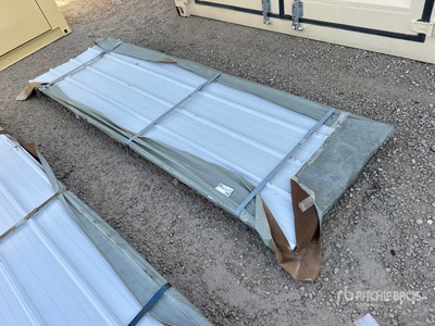 Quantity of 2026 SKLP SK-XH50 118in x 37in Galvalume Steel Sheets (Unused)