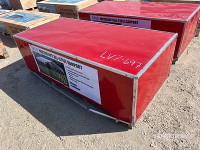 2026 SKLP SK-SC40 20 ft x 40 ft Carport (Unused)