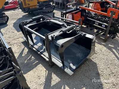 2026 GIYI GY-PG72 72 in Skeleton スキッドステア用グラップル (Unused)