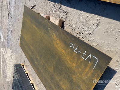 2026 SKLP 5 ft x 10 ft Steel Plates (Unused)