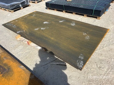 2026 SKLP 5 ft x 10 ft Placas de acero (Unused)