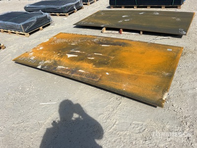 2026 SKLP 5 ft x 10 ft Placas de acero (Unused)