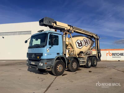 2007 Mercedes-Benz Actros 3236 8x4 Camion Malaxeur Mixer Truck