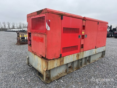 2011 Atlas Copco QAS275 275 kVA Skid-Mounted Generatore