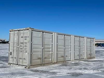 2025 40 ft High Cube Multi-Door Storage Container