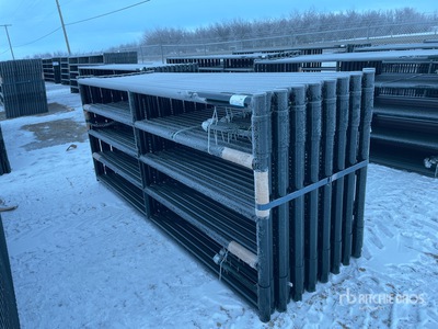 Quantity of (16) 2026 BYT MRG100 10 ft x 4 ft Cancello per recinto bestiame (Unused)