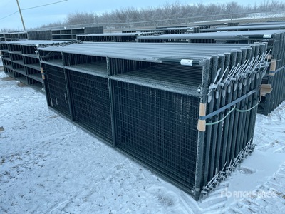 Quantity of (23) 2026 BYT MRG12 12 ft x 4 ft Mesh Cancello per recinto bestiame (Unused)