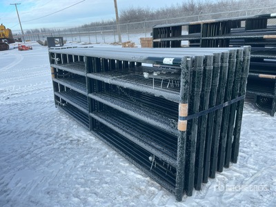 Quantity of (16) 2026 BYT MRG120 11 ft 6 in x 4 ft Cancello per recinto bestiame (Unused)