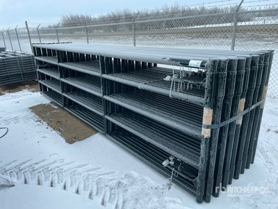 Quantity of (16) 2026 BYT MRG160 16 ft x 4 ft Cancello per recinto bestiame (Unused)