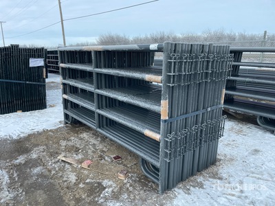 Quantity of (18) 2025 BYT MSP96 9 ft 6 in Recinto per bestiame (Unused)