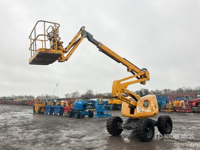 2014 Haulotte HA16PX 4WD Diesel Plataforma Elevadora Articulada