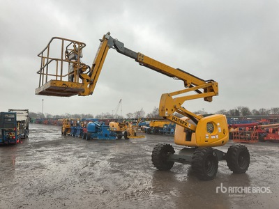 2014 Haulotte HA16PX 4WD Diesel Plataforma Elevadora Articulada