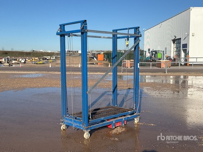 Shanghai Shenlishi Lifting Machinery PA1000 Electric Cage De Monte Charge Lift Platform Cage Divers