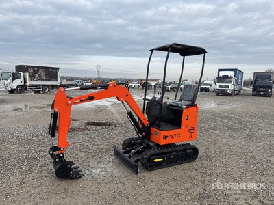 2025 JPC KV12 Mini Excavator (Unused)