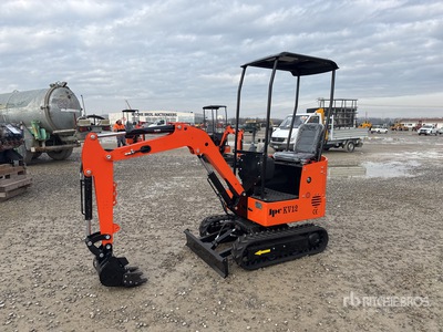 2025 JPC KV12 Mini Excavator (Unused)