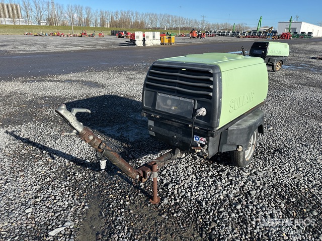 Sullar Rd 2000 2000 Sullair 35K Mobile Air Compressor | Ritchie Bros. Auctioneers