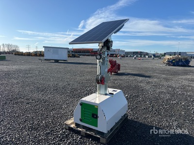 2022 Trime X-POLE SOLAR Solar Light Tower (Unused)