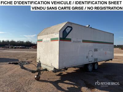 2013 Gruau 6200 VR 8V8H3P T/A Bungalow De Chantier 移動性建物 - その他