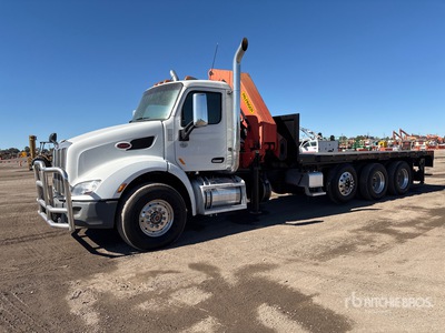 Knuckle Boom on 2021 Peterbilt 579 Camion à flèche