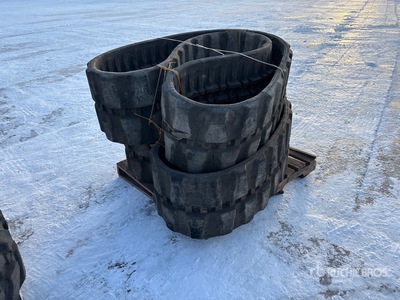Quantity of (2) Rubber Tracks 450 x 81N x 78 Tracks