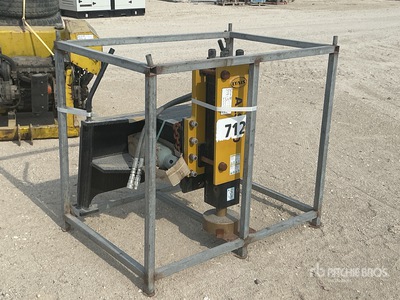 2025 LYALS LY680 Skid Steer Post Driver (Unused)