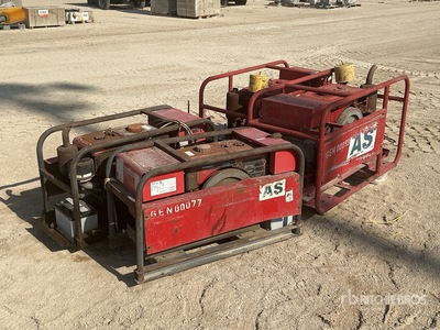 Quantity of (4) Yanmar Groupe électrogène portable