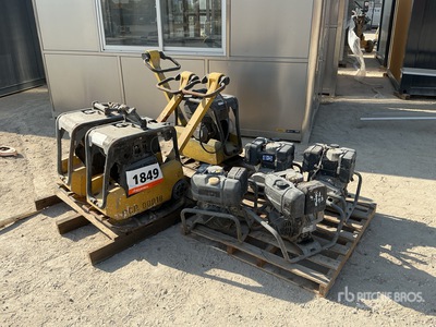 Quantity of (3) 2014 Wacker Neuson DPU2550H Vibratory Plate Compactor