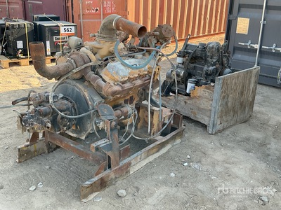 Quantity of (2) Cat & John Deere Moteur