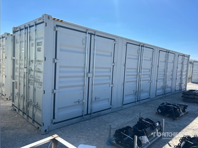 2025 40 ft High Cube Multi-Door Storage Container (Unused)