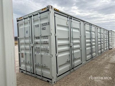 2026 40 ft High Cube Multi-Door Storage Container (Unused)