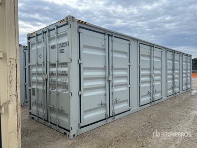 2026 40 ft High Cube Multi-Door Storage Container (Unused)