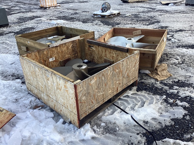 (3) Assorted Marine Propellers