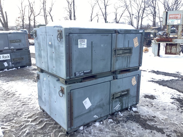 (2) Willard 305344-1 Mobility Containers