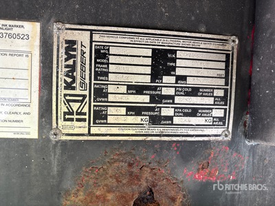 2007 Kalyn Double Drop Glass Trailer