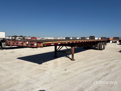 1995 Great Dane 48 ft T/A مقطورة مسطحة