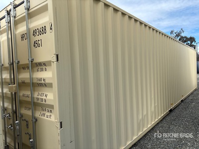2025 40 ft High Cube Storage Container