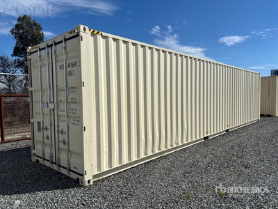 2025 40 ft High Cube Storage Container