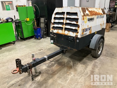 2018 Rotair D185T4F 185 cfm Mobile Air Compressor