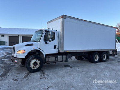 2014 International M2 106 6x4 Van Truck