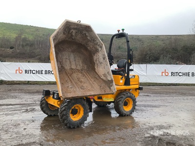2021 JCB 3 ton Swivel Swivel Dumper