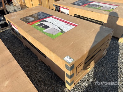 2026 SUNTOP S2322 23ft x 22ft Double Garage Metal Abri (Unused)