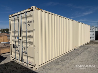 2025 40 ft High Cube Storage Container