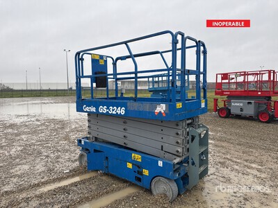Genie GS3246 Electric Scissor Lift (Inoperable)