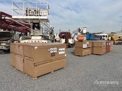 Quantity of (10) Knaack 89 Gang Box