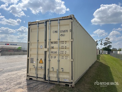 2025 40 ft High Cube Container per stoccaggio